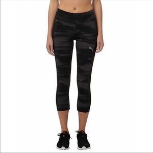 PUMA Athletic Blur Tight Capris Yoga Pants…